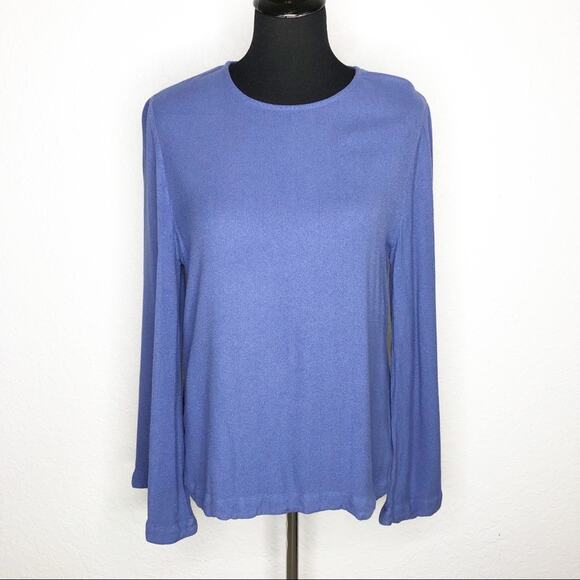 Anthropologie Cloth & Stone blue top size Small - Picture 1 of 15